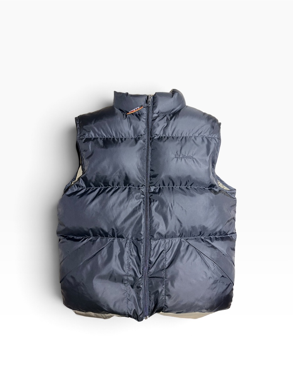 Vintage L.L. Bean Down Puffer Vest Black Men’s Small